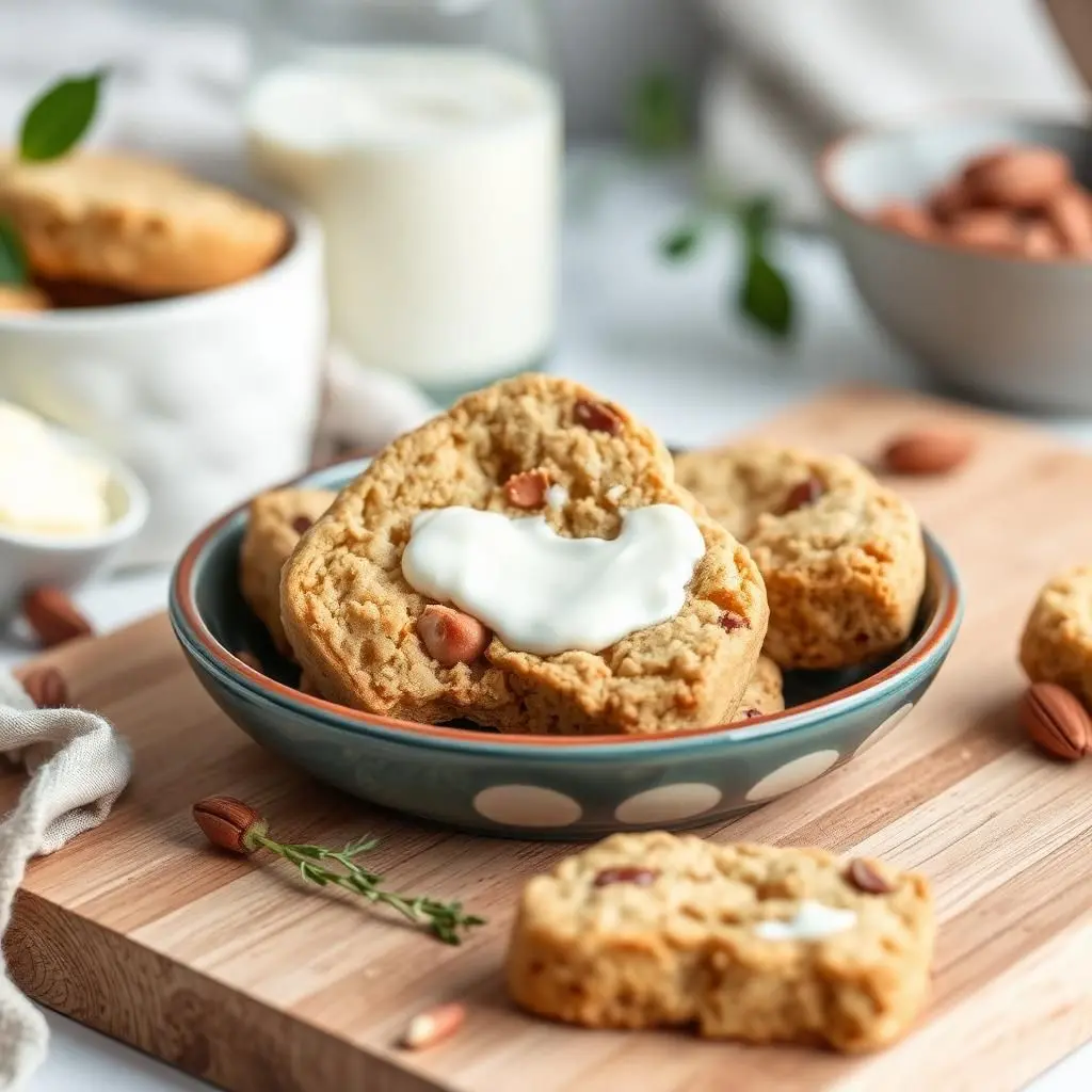 Biscotti proteici fit con avena e yogurt