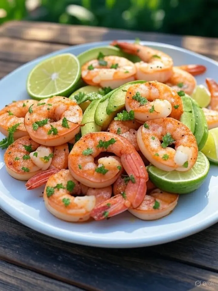 Gamberi piatto leggero e proteico