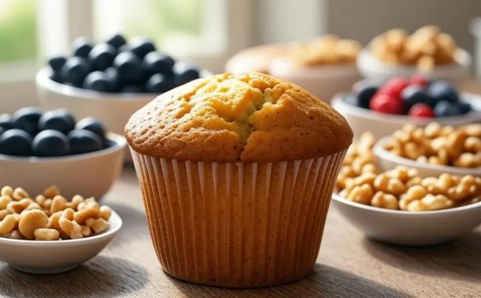Muffin proteici soffici e leggeri