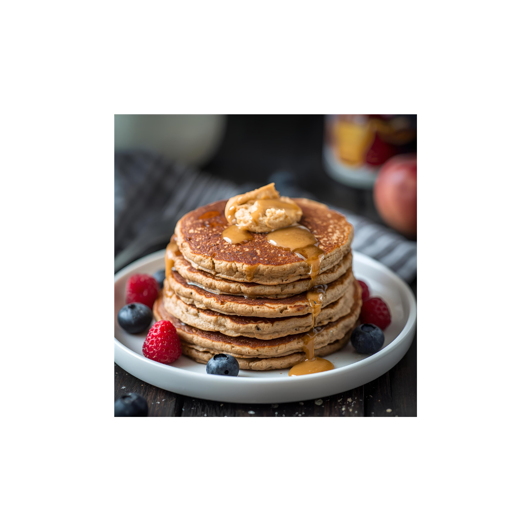 Pancake proteici con farina di avena e yogurt greco