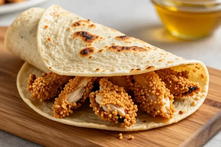 Ricetta Fit: Tortilla con Pollo Croccante Facile e Proteica